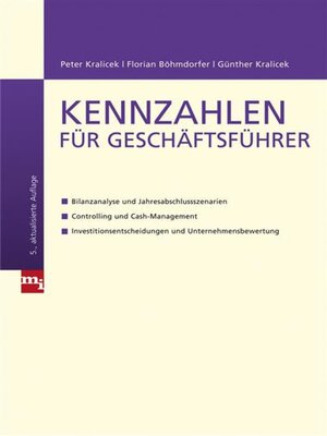cover image of Kennzahlen für Geschäftsführer